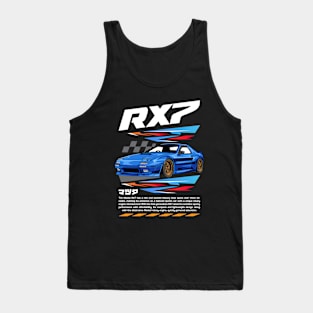 Classic RX7 1989 JDM Car Tank Top